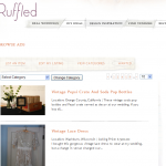 ruffled